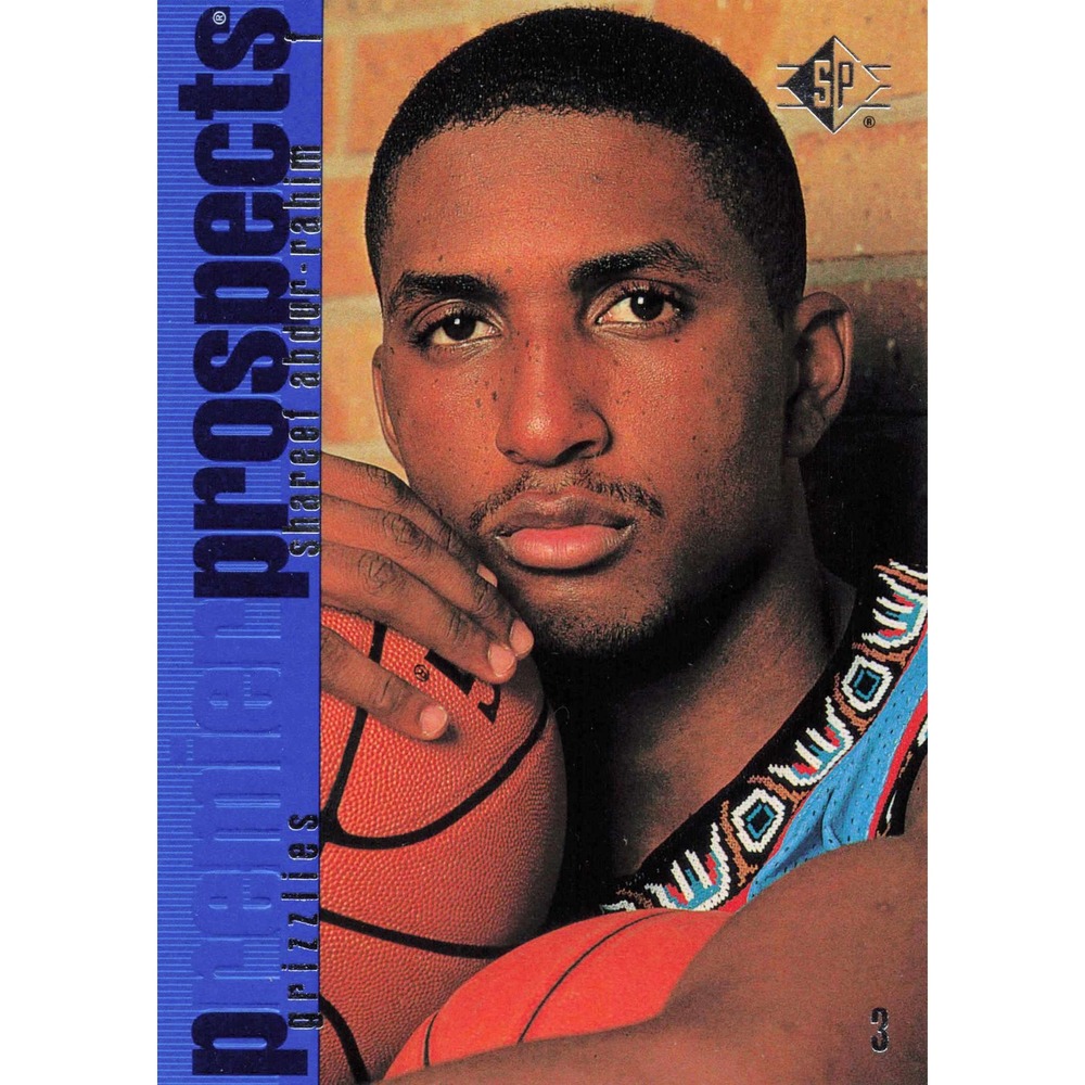 1996-97 Upper Deck SP Premier Prospects Shareef Abdur-Rahim 145 Grizzlies‎